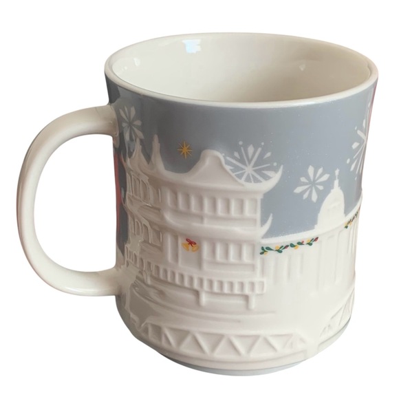 Starbucks Shanghai Christmas Silver City Collectors Mug 16oz - Picture 3 of 6
